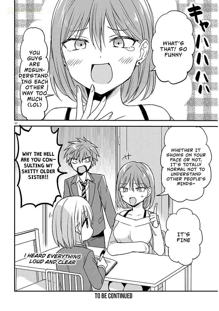 Kao ni Denai Kashiwada-san to Kao ni Deru Oota-kun + Chapter 31: Kashiwada-san and Oota-kun's Misunderstanding - Page 10