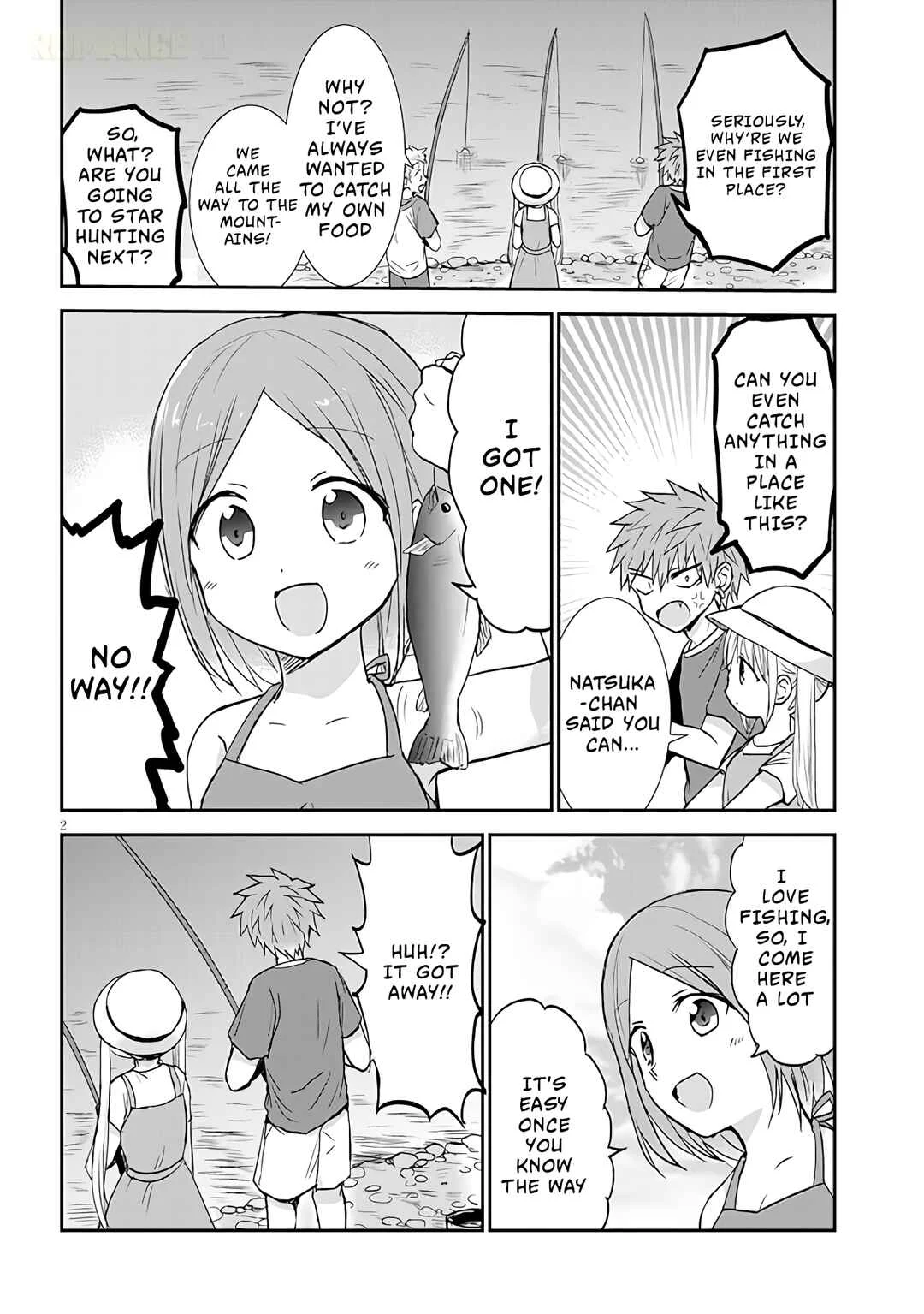Kao ni Denai Kashiwada-san to Kao ni Deru Oota-kun + Chapter 4: Kashiwada-san and Fishing - Page 2