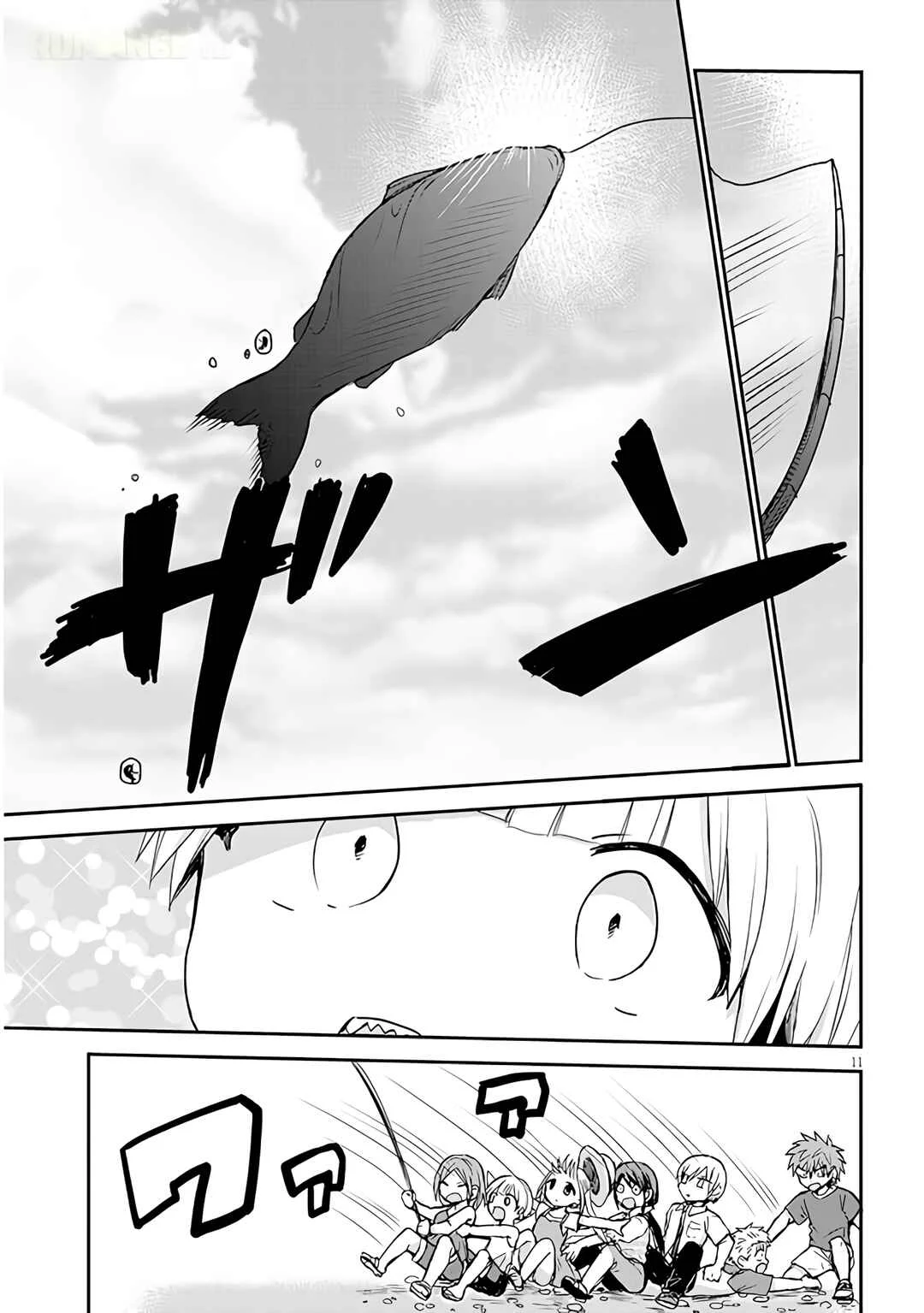 Kao ni Denai Kashiwada-san to Kao ni Deru Oota-kun + Chapter 4: Kashiwada-san and Fishing - Page 7