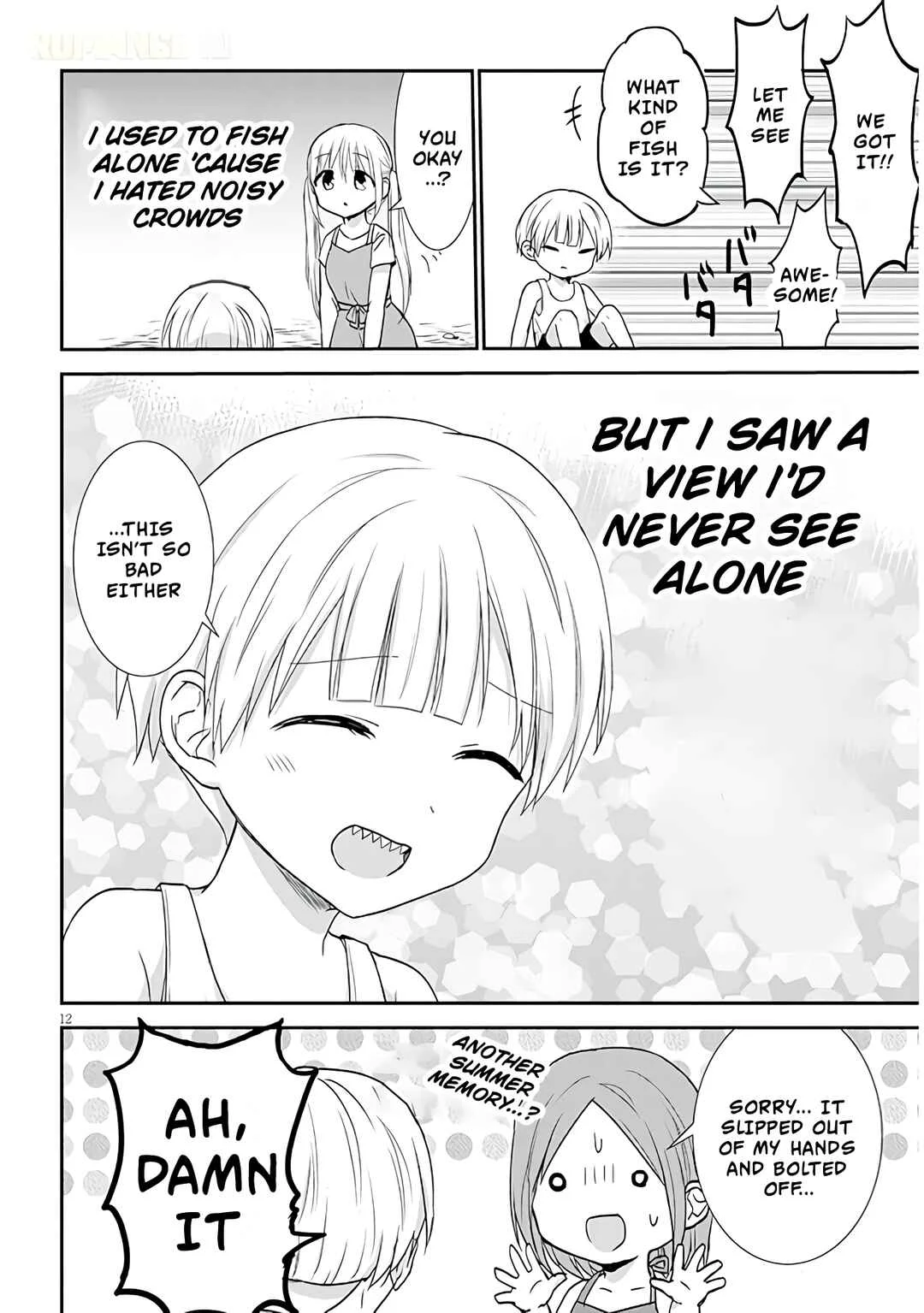 Kao ni Denai Kashiwada-san to Kao ni Deru Oota-kun + Chapter 4: Kashiwada-san and Fishing - Page 8