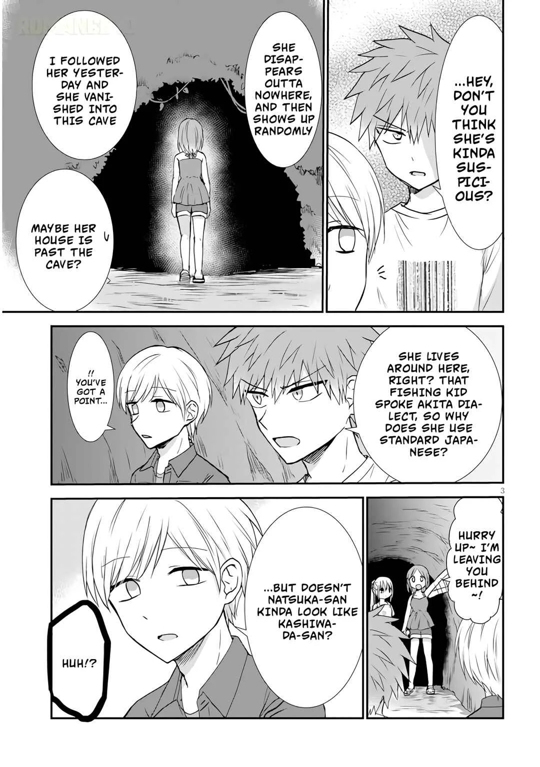 Kao ni Denai Kashiwada-san to Kao ni Deru Oota-kun + Chapter 5: Kashiwada-san and The Secret Place - Page 3