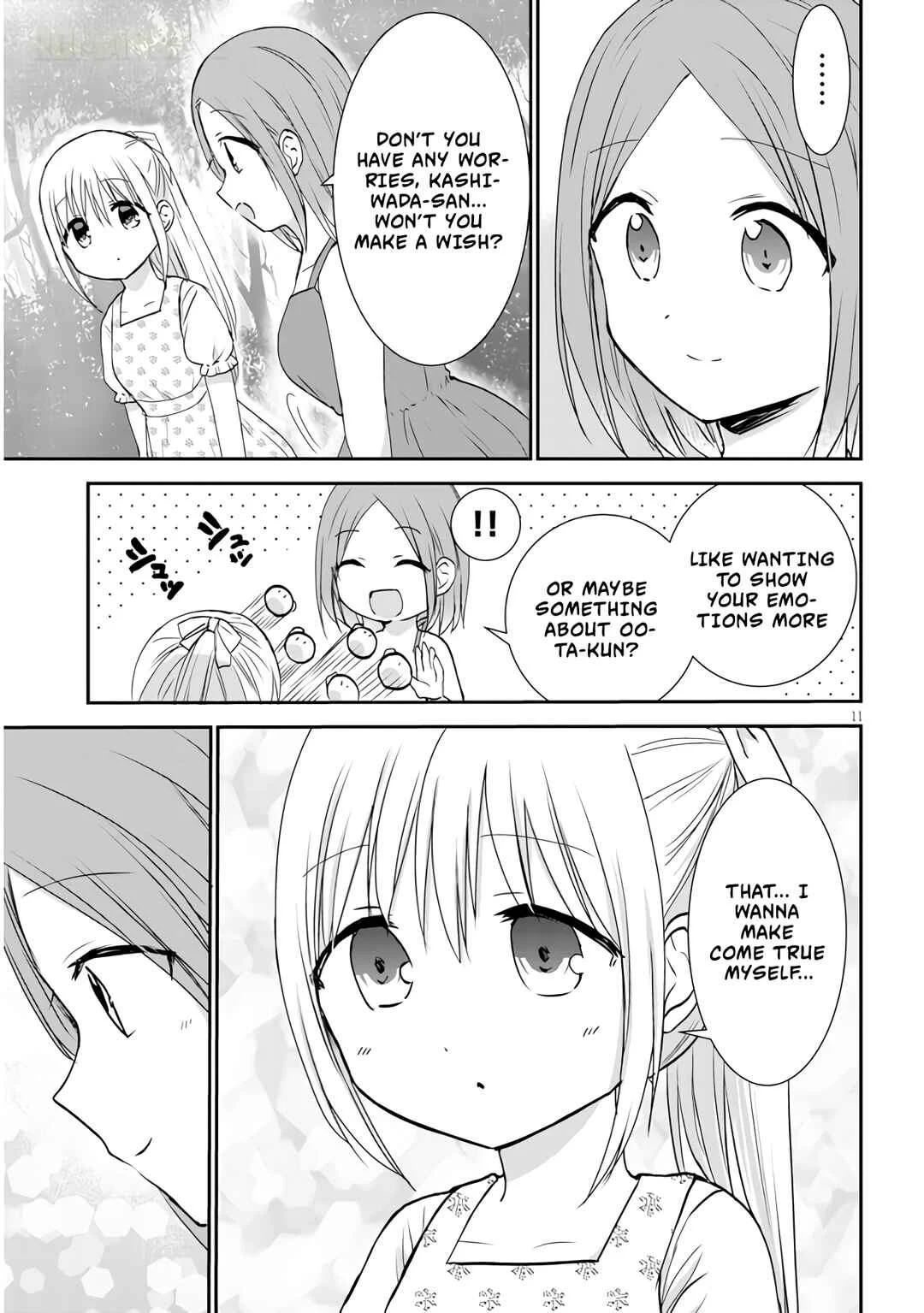 Kao ni Denai Kashiwada-san to Kao ni Deru Oota-kun + Chapter 5: Kashiwada-san and The Secret Place - Page 11