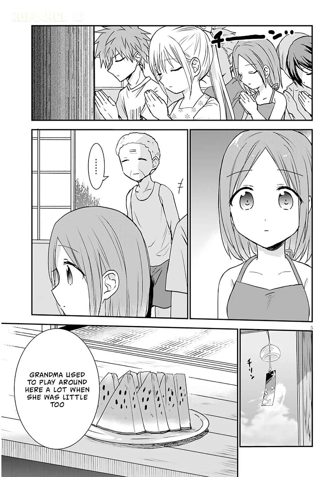 Kao ni Denai Kashiwada-san to Kao ni Deru Oota-kun + Chapter 6: Kashiwada-san's Grandma - Page 5