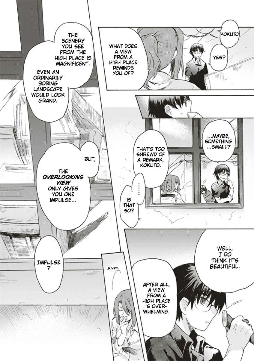 Kara no Kyoukai: The Garden of Sinners Chapter 1: Plot 1 - Overlooking View - Page 28
