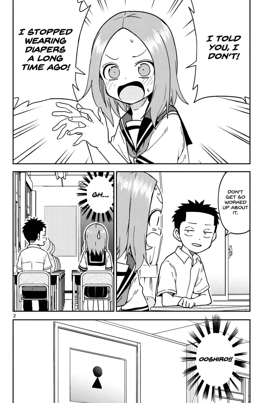 Karakai Jouzu (?) no Nishikata-san Chapter 4: Funny Face - Page 2