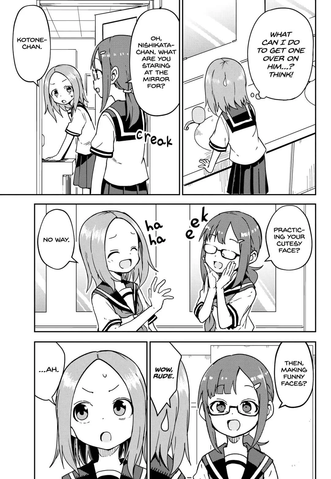 Karakai Jouzu (?) no Nishikata-san Chapter 4: Funny Face - Page 3
