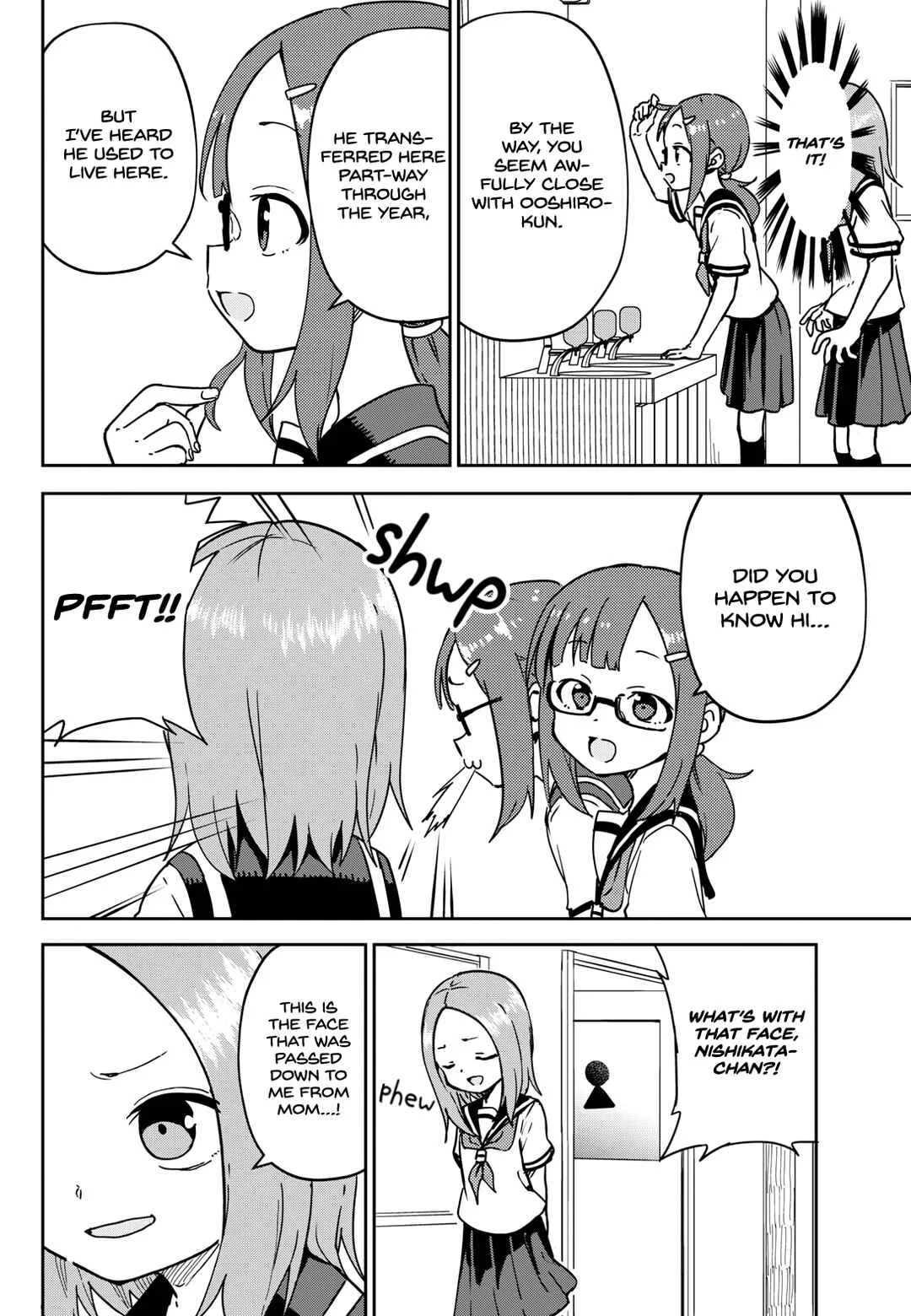 Karakai Jouzu (?) no Nishikata-san Chapter 4: Funny Face - Page 4