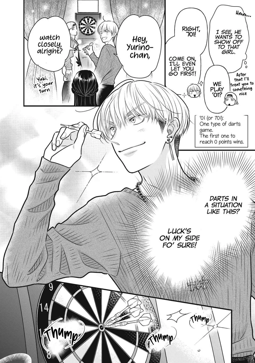 Kawaii no wa Ore de Aru Chapter 5: Defeat in Darts and Drinking - Page 9