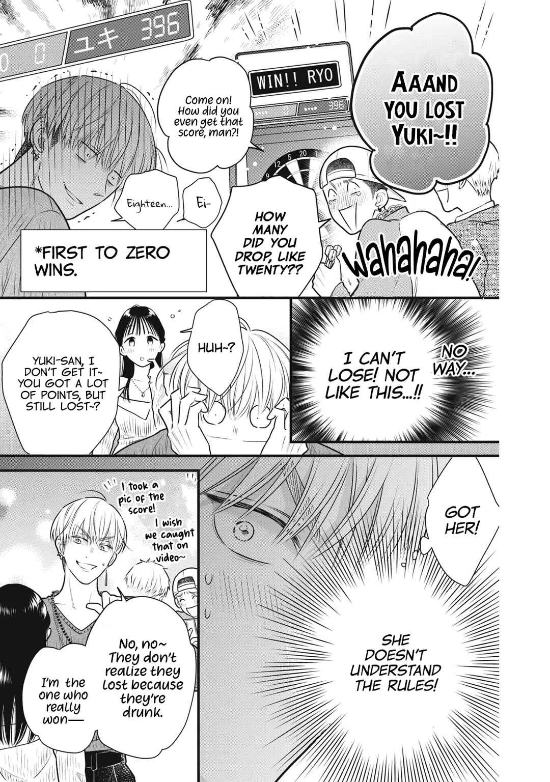 Kawaii no wa Ore de Aru Chapter 5: Defeat in Darts and Drinking - Page 14