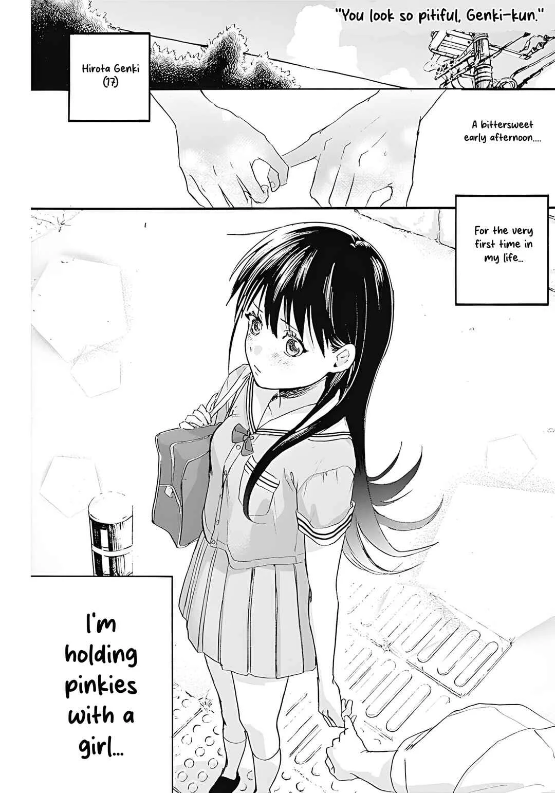 Kawaisou ni ne, Genki-kun Chapter 3: Sagisawa Mamoru - Page 1