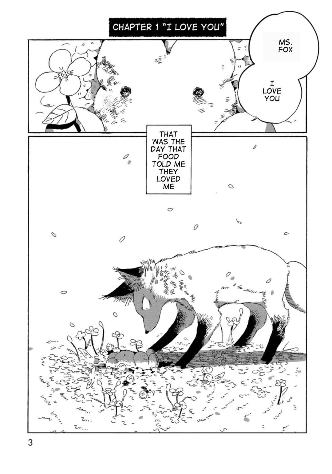 Kegawa to Nakami Chapter 1: I Love You - Page 1
