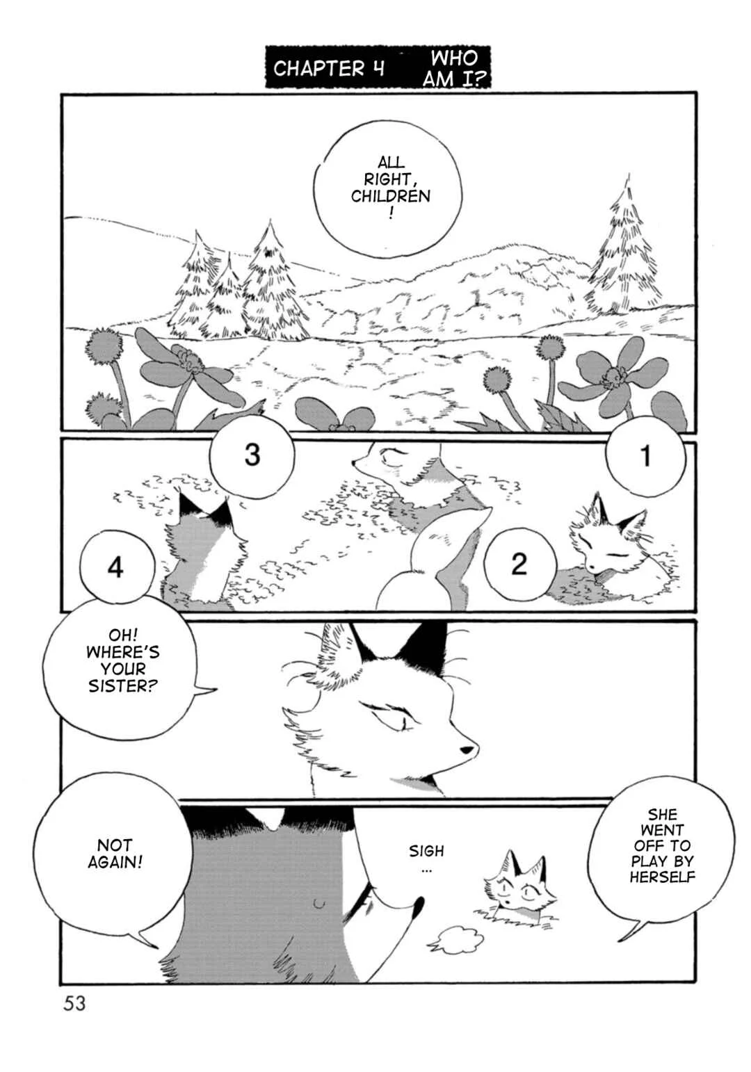 Kegawa to Nakami Chapter 4: Who Am I? - Page 1
