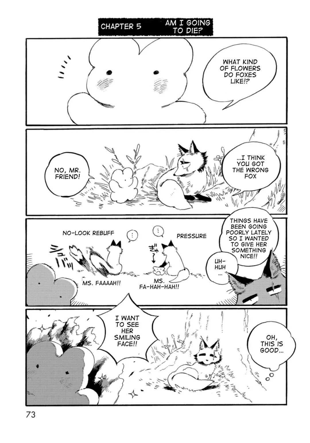 Kegawa to Nakami Chapter 5: Am I Going to Die? - Page 1