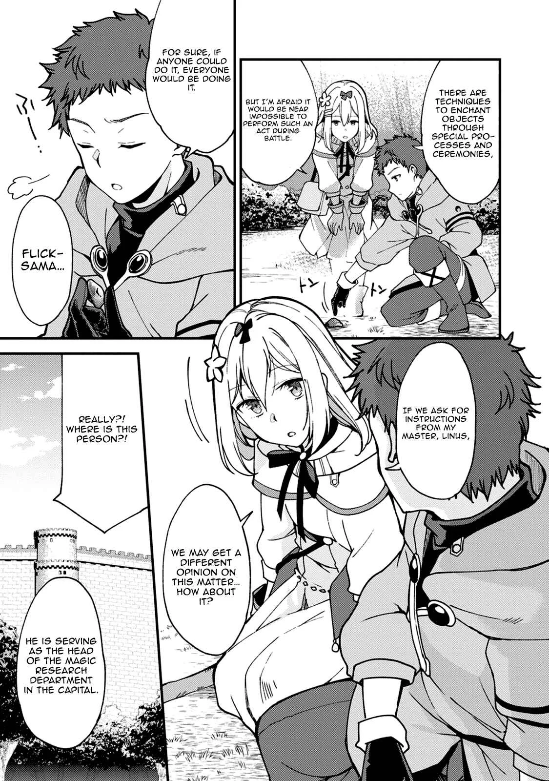Kensei no Osananajimi ga Power Hara de Ore ni Tsuraku Ataru node, Zetsuen Shite Henkyou de Makenshi to shite Denaosu Koto ni shita. Chapter 5 - Page 12