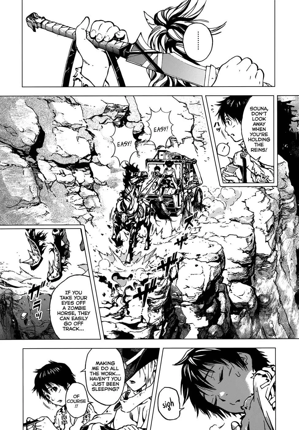 Kiba no Tabishounin ~The Arms Peddler~ Chapter 2: The Water God's Village - Page 5