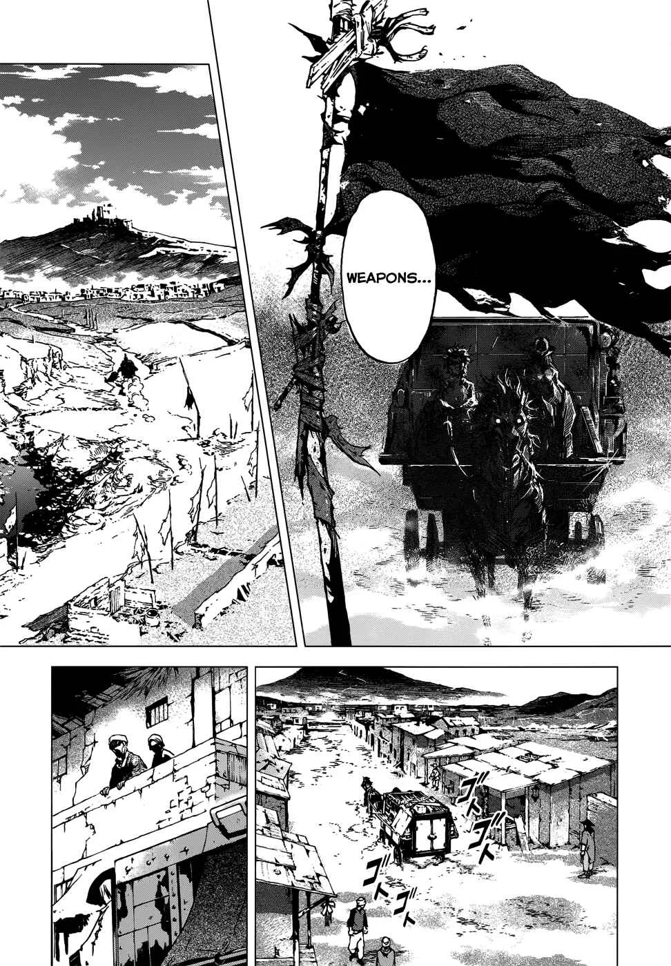 Kiba no Tabishounin ~The Arms Peddler~ Chapter 2: The Water God's Village - Page 7