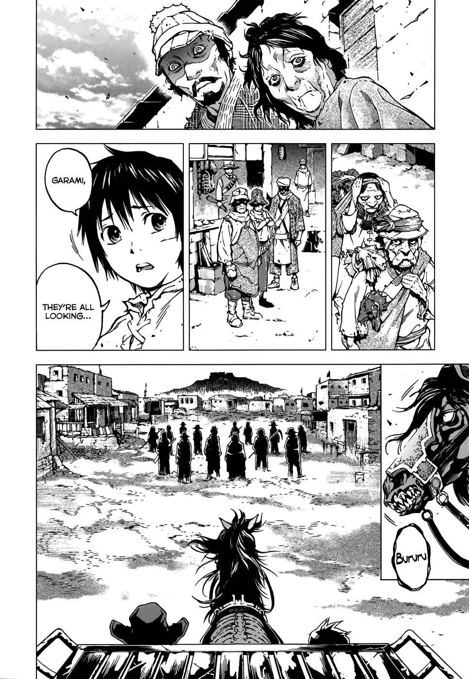 Kiba no Tabishounin ~The Arms Peddler~ Chapter 2: The Water God's Village - Page 8