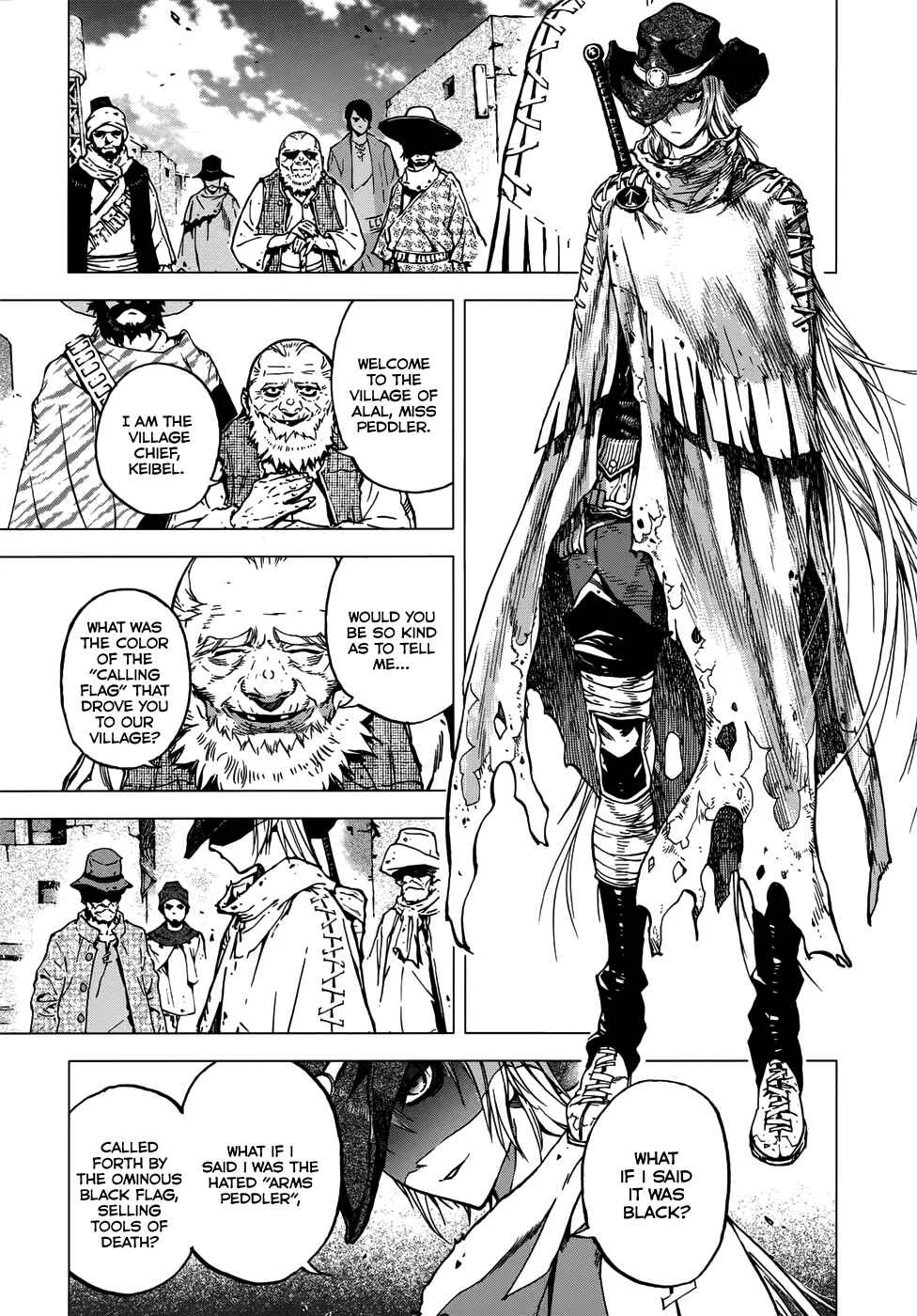 Kiba no Tabishounin ~The Arms Peddler~ Chapter 2: The Water God's Village - Page 9