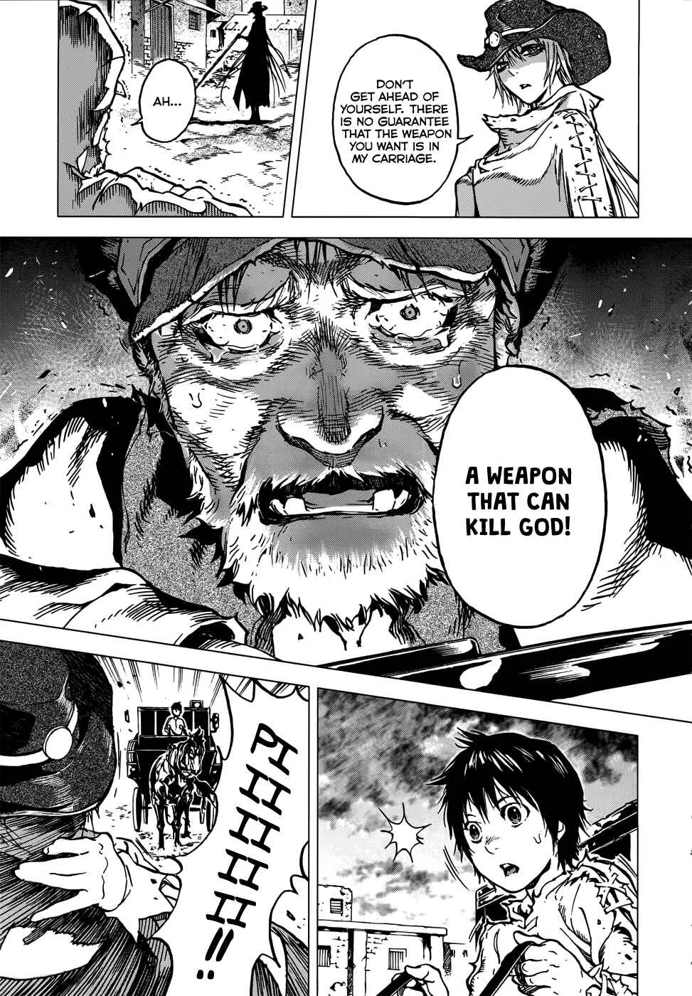 Kiba no Tabishounin ~The Arms Peddler~ Chapter 2: The Water God's Village - Page 15