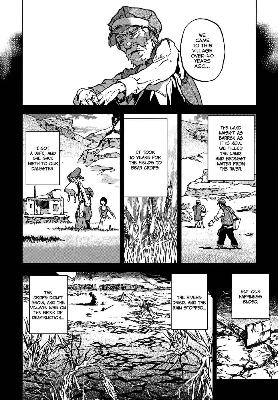 Kiba no Tabishounin ~The Arms Peddler~ Chapter 2: The Water God's Village - Page 18