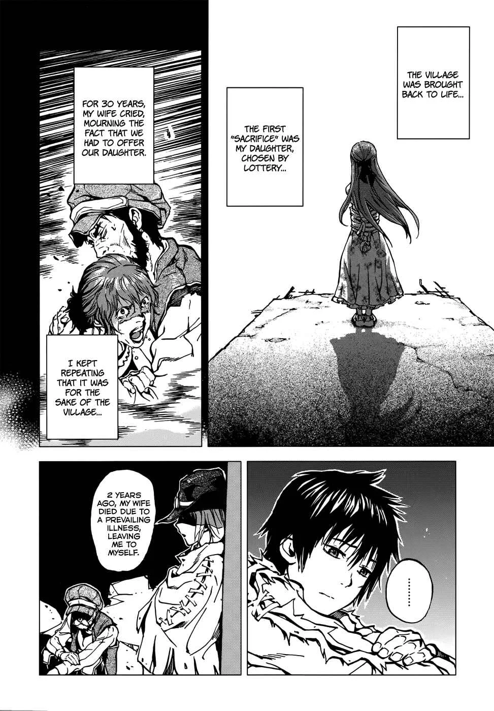 Kiba no Tabishounin ~The Arms Peddler~ Chapter 2: The Water God's Village - Page 20