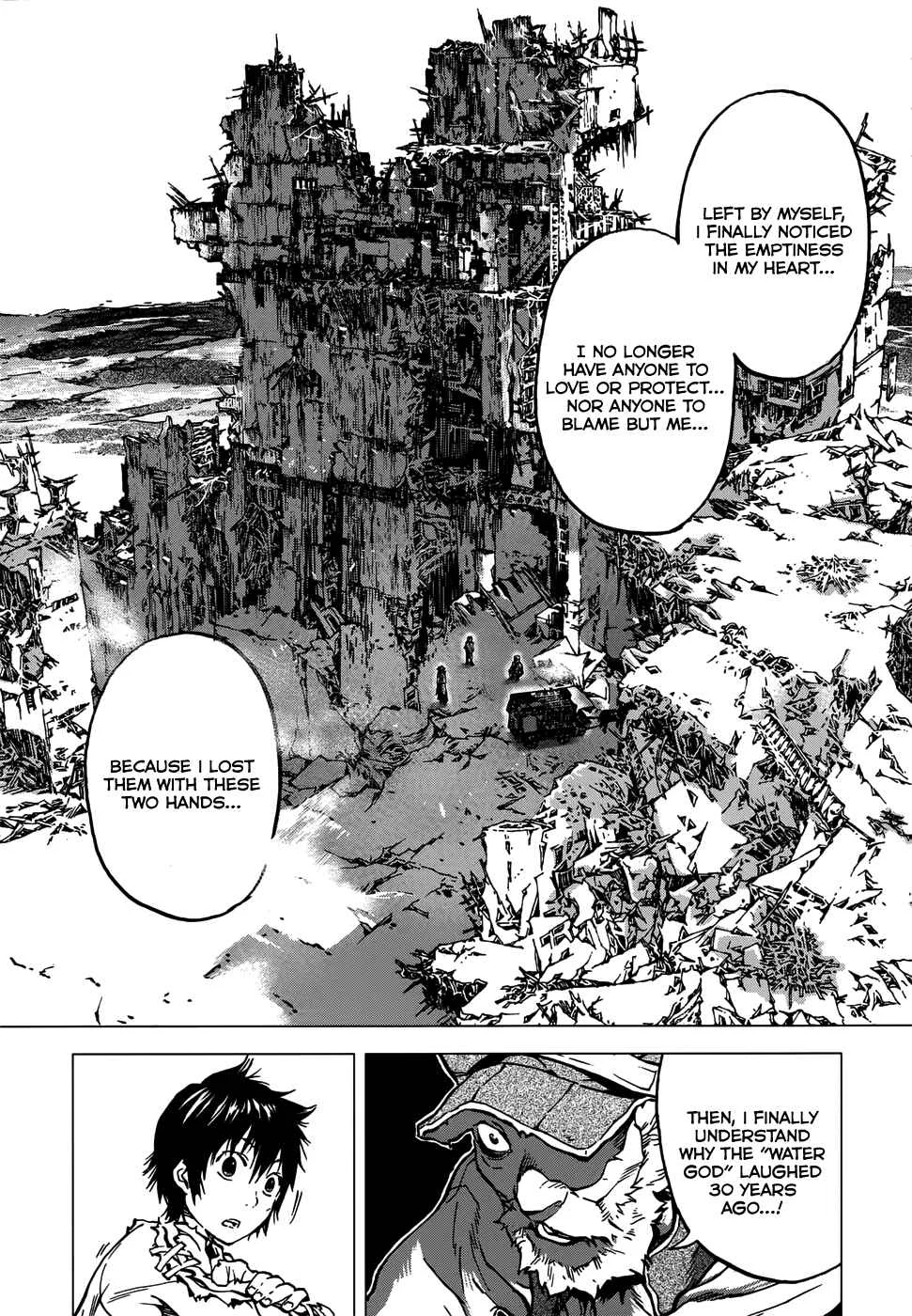 Kiba no Tabishounin ~The Arms Peddler~ Chapter 2: The Water God's Village - Page 21