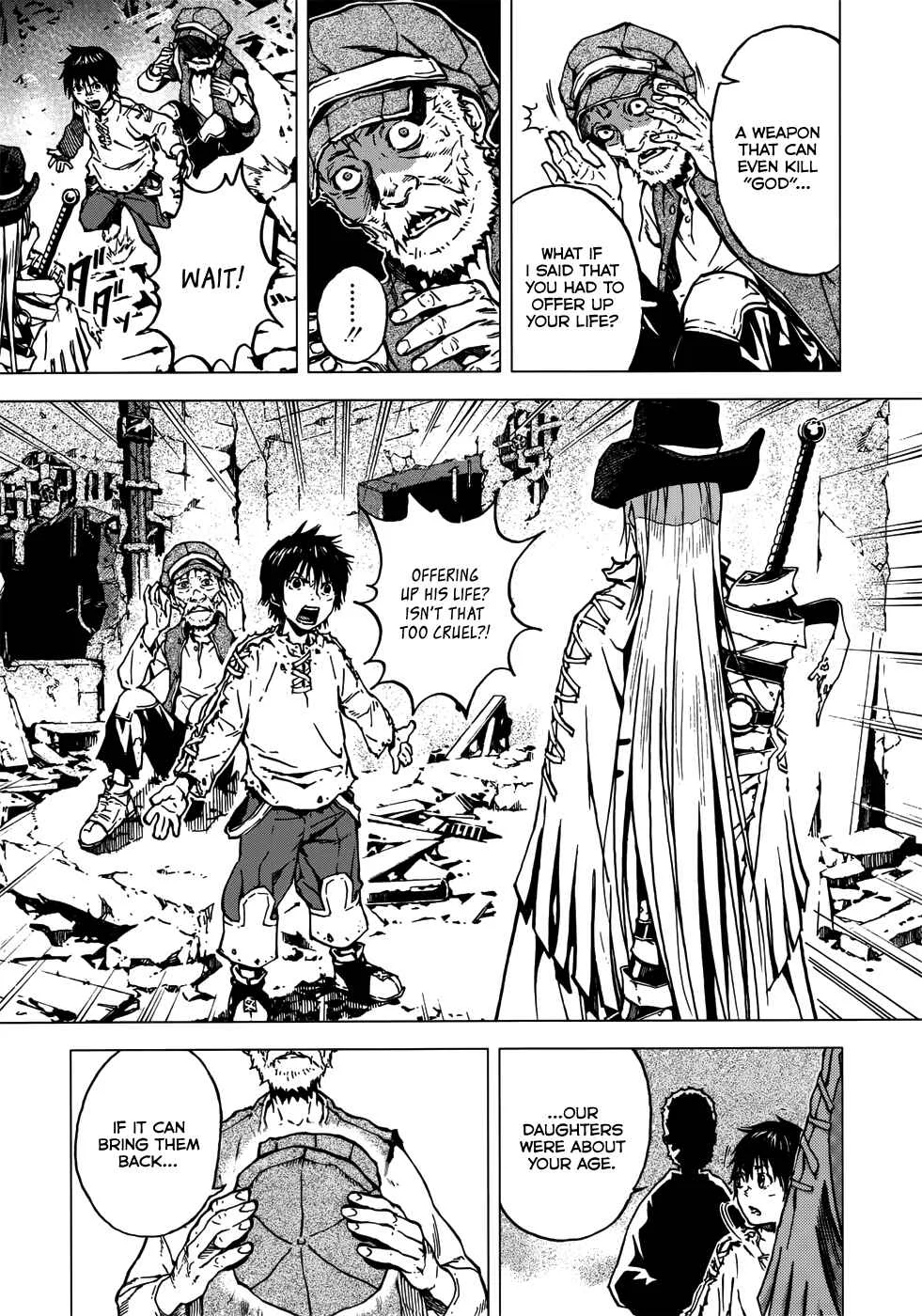 Kiba no Tabishounin ~The Arms Peddler~ Chapter 2: The Water God's Village - Page 23