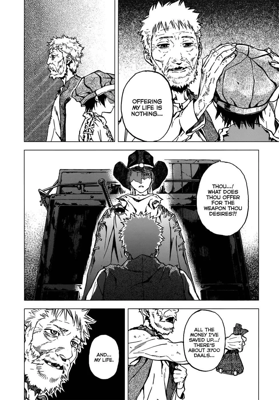 Kiba no Tabishounin ~The Arms Peddler~ Chapter 2: The Water God's Village - Page 24