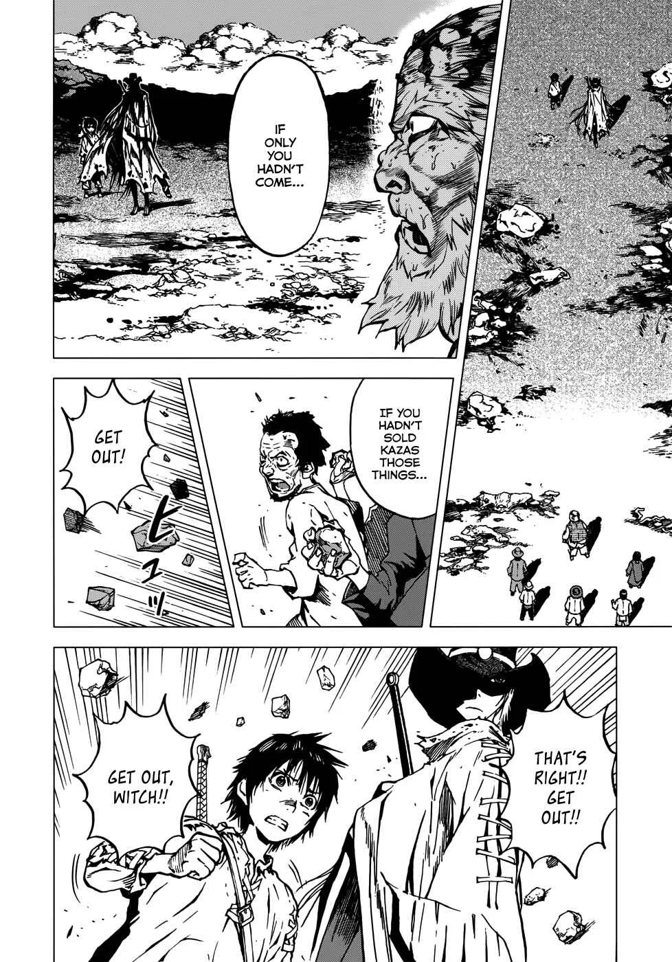 Kiba no Tabishounin ~The Arms Peddler~ Chapter 2: The Water God's Village - Page 33