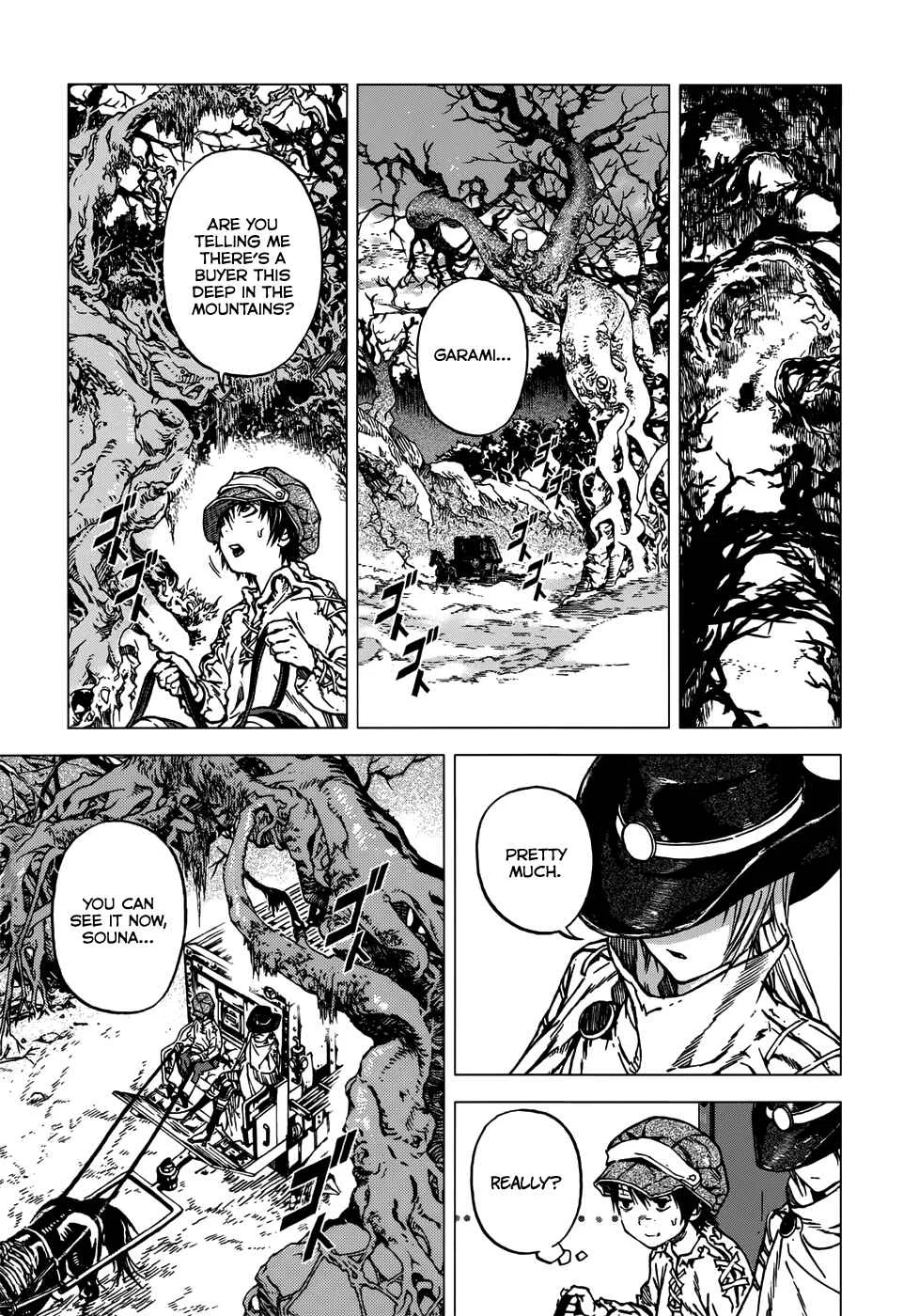 Kiba no Tabishounin ~The Arms Peddler~ Chapter 3: The Abandoned Fortress - Page 3