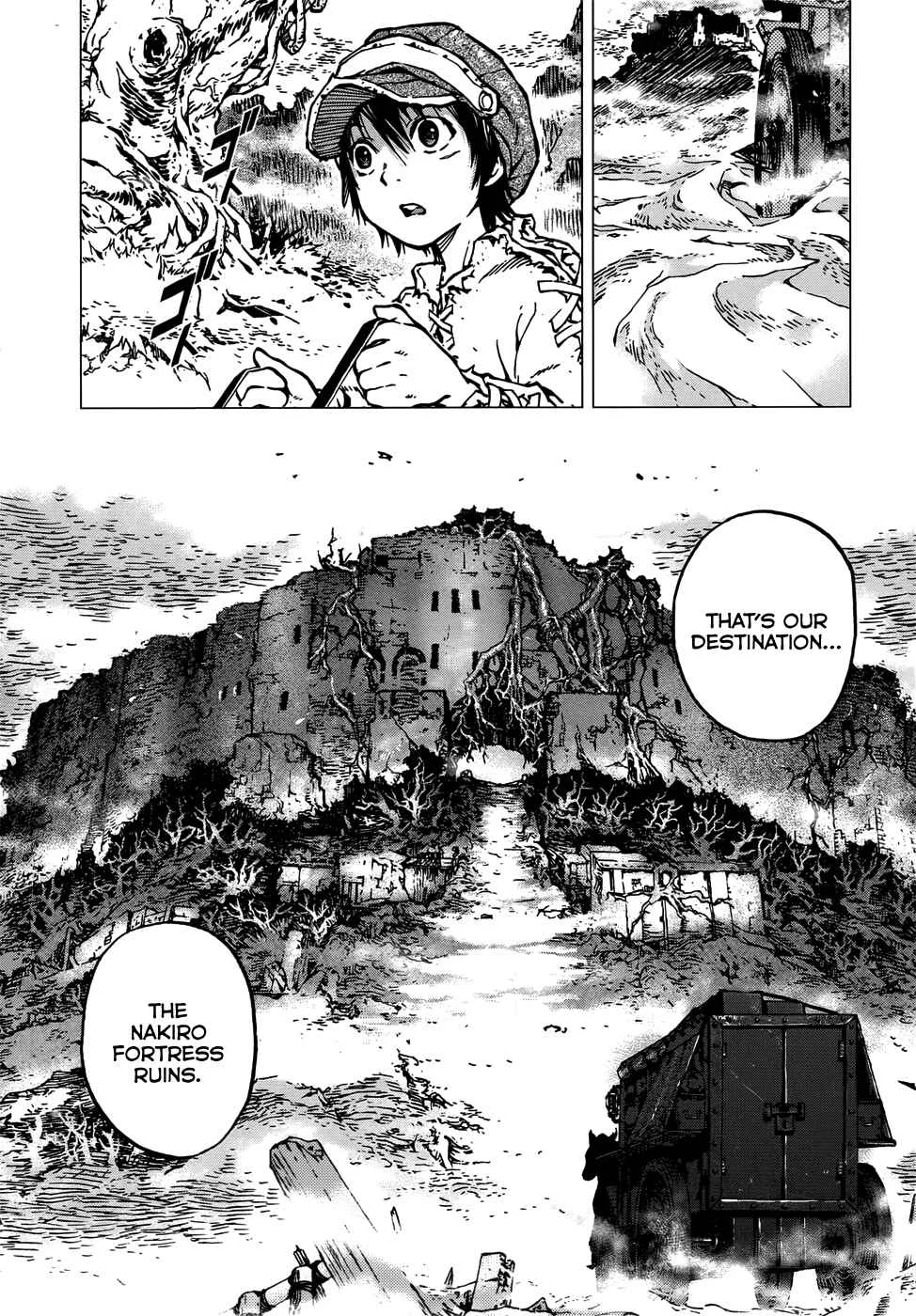 Kiba no Tabishounin ~The Arms Peddler~ Chapter 3: The Abandoned Fortress - Page 4