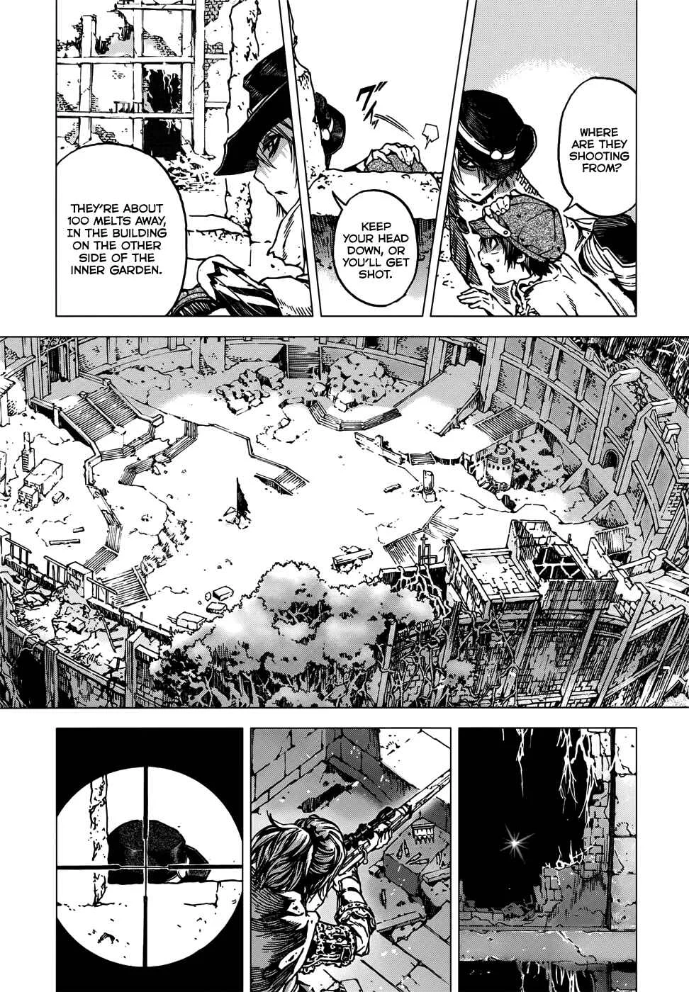 Kiba no Tabishounin ~The Arms Peddler~ Chapter 3: The Abandoned Fortress - Page 11