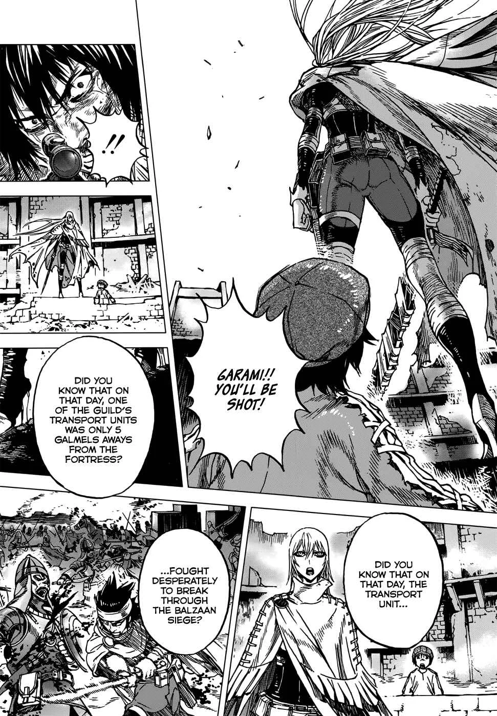 Kiba no Tabishounin ~The Arms Peddler~ Chapter 3: The Abandoned Fortress - Page 17