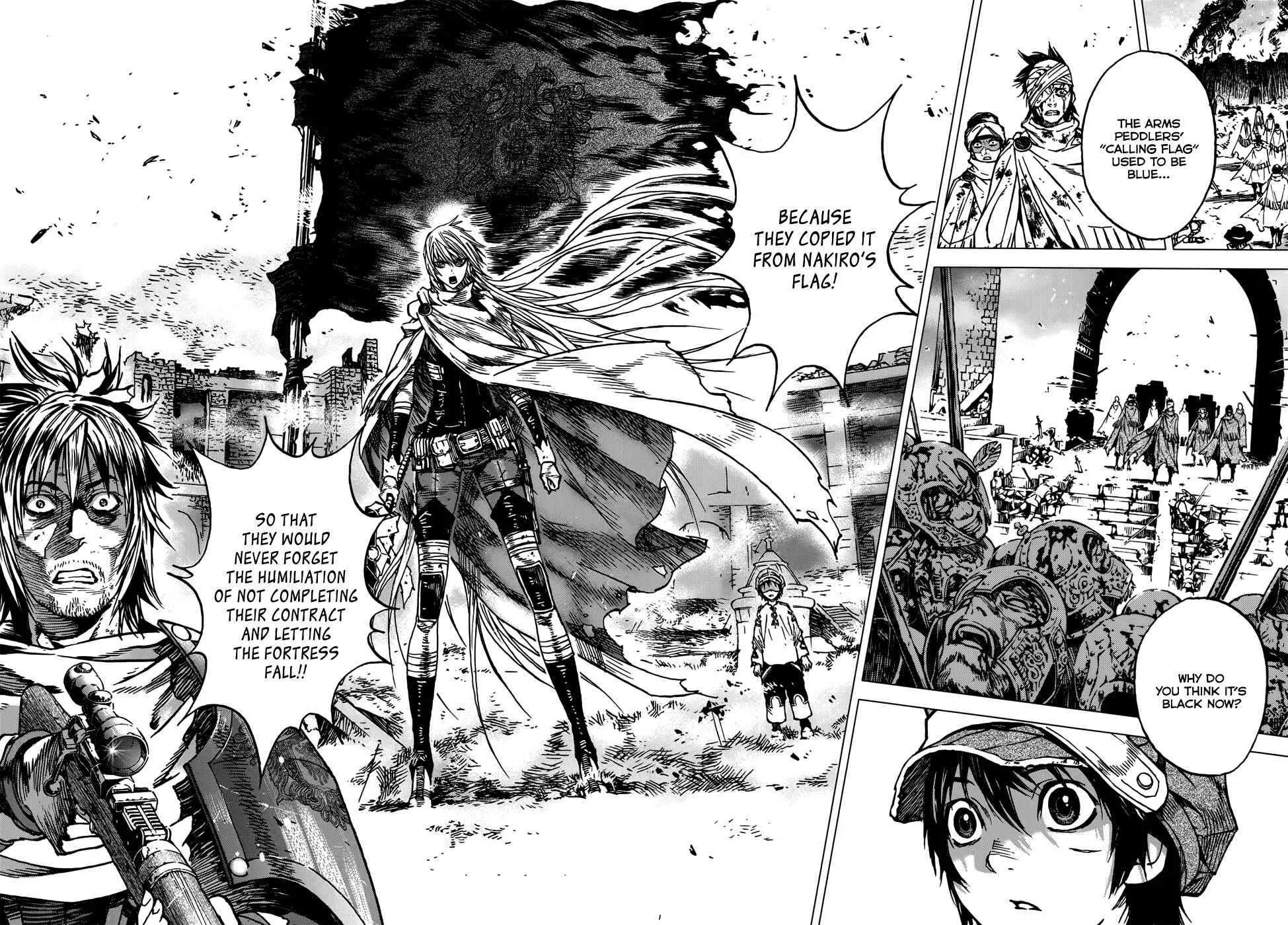 Kiba no Tabishounin ~The Arms Peddler~ Chapter 3: The Abandoned Fortress - Page 18