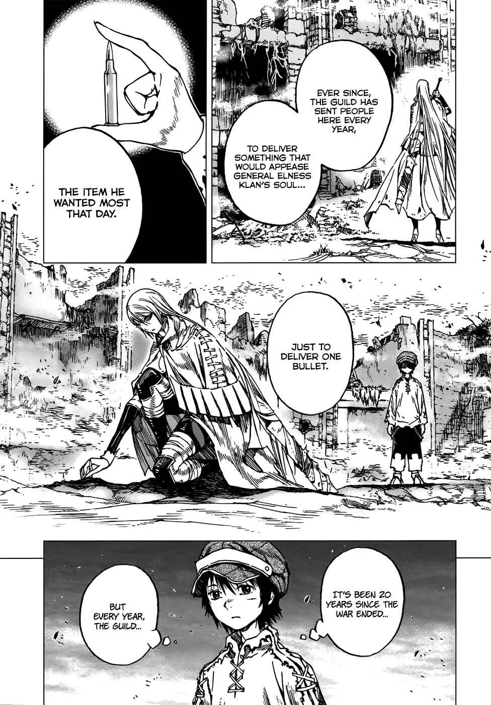 Kiba no Tabishounin ~The Arms Peddler~ Chapter 3: The Abandoned Fortress - Page 19