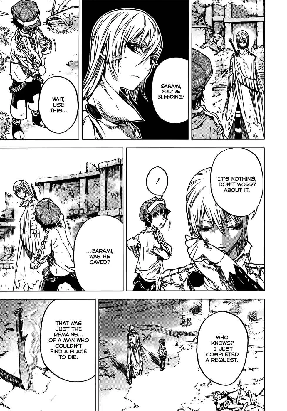 Kiba no Tabishounin ~The Arms Peddler~ Chapter 3: The Abandoned Fortress - Page 26
