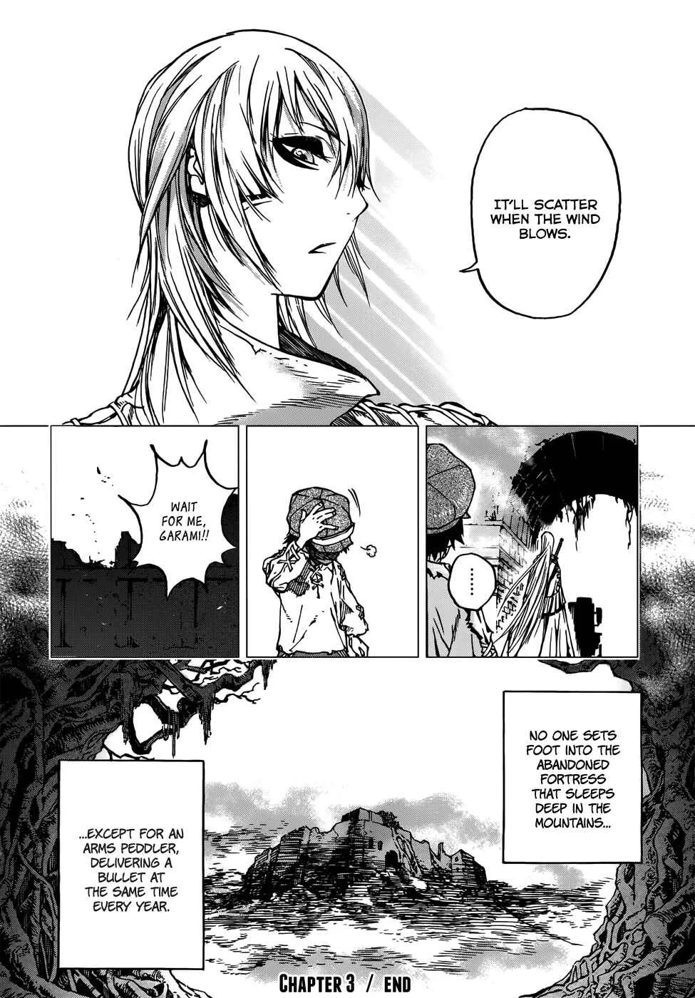 Kiba no Tabishounin ~The Arms Peddler~ Chapter 3: The Abandoned Fortress - Page 27