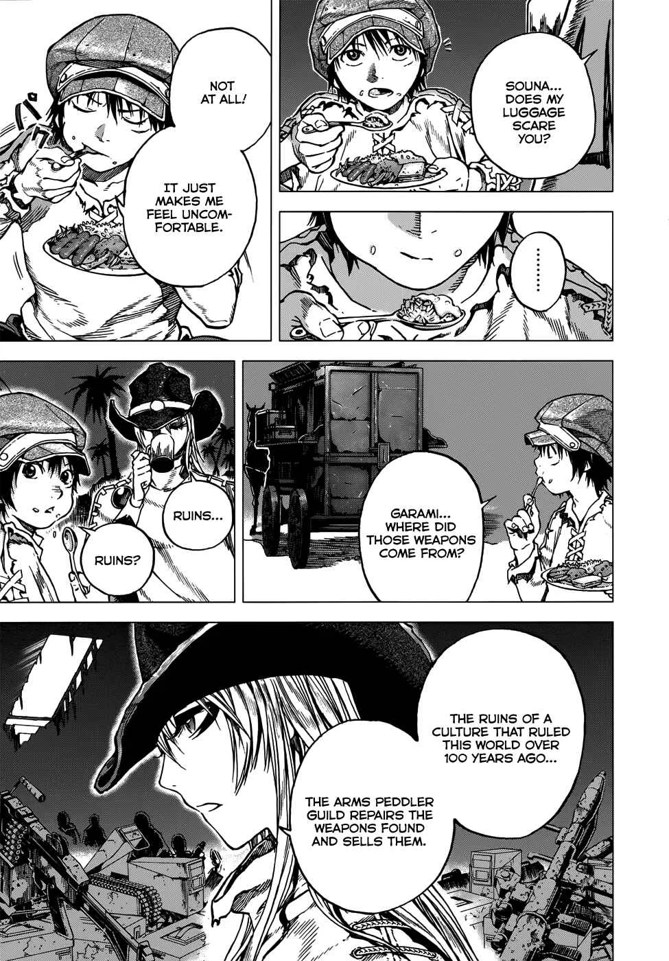 Kiba no Tabishounin ~The Arms Peddler~ Chapter 4: The City of Yuga I - Page 9