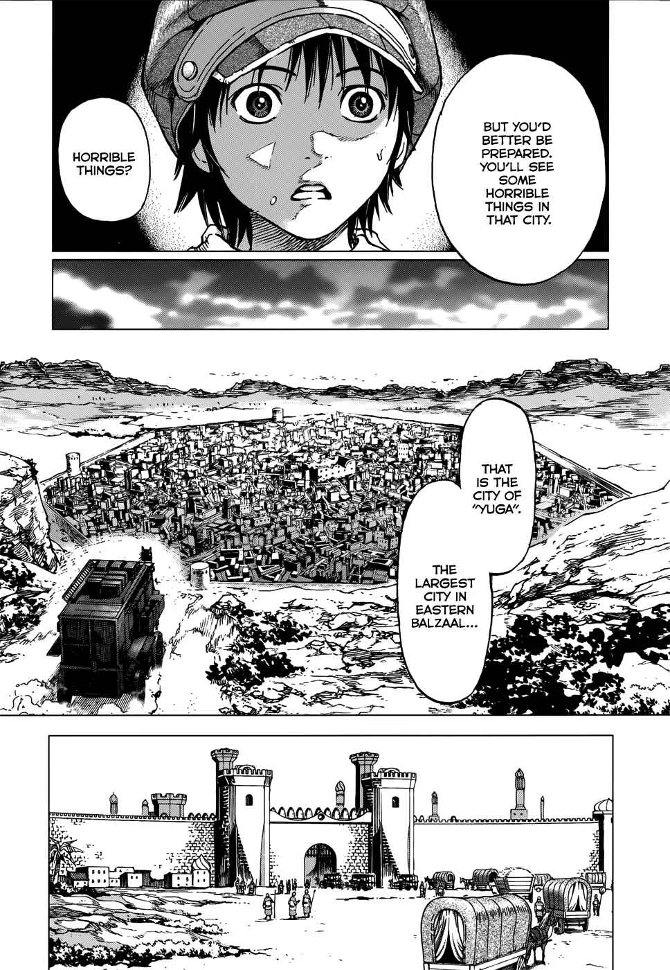 Kiba no Tabishounin ~The Arms Peddler~ Chapter 4: The City of Yuga I - Page 11