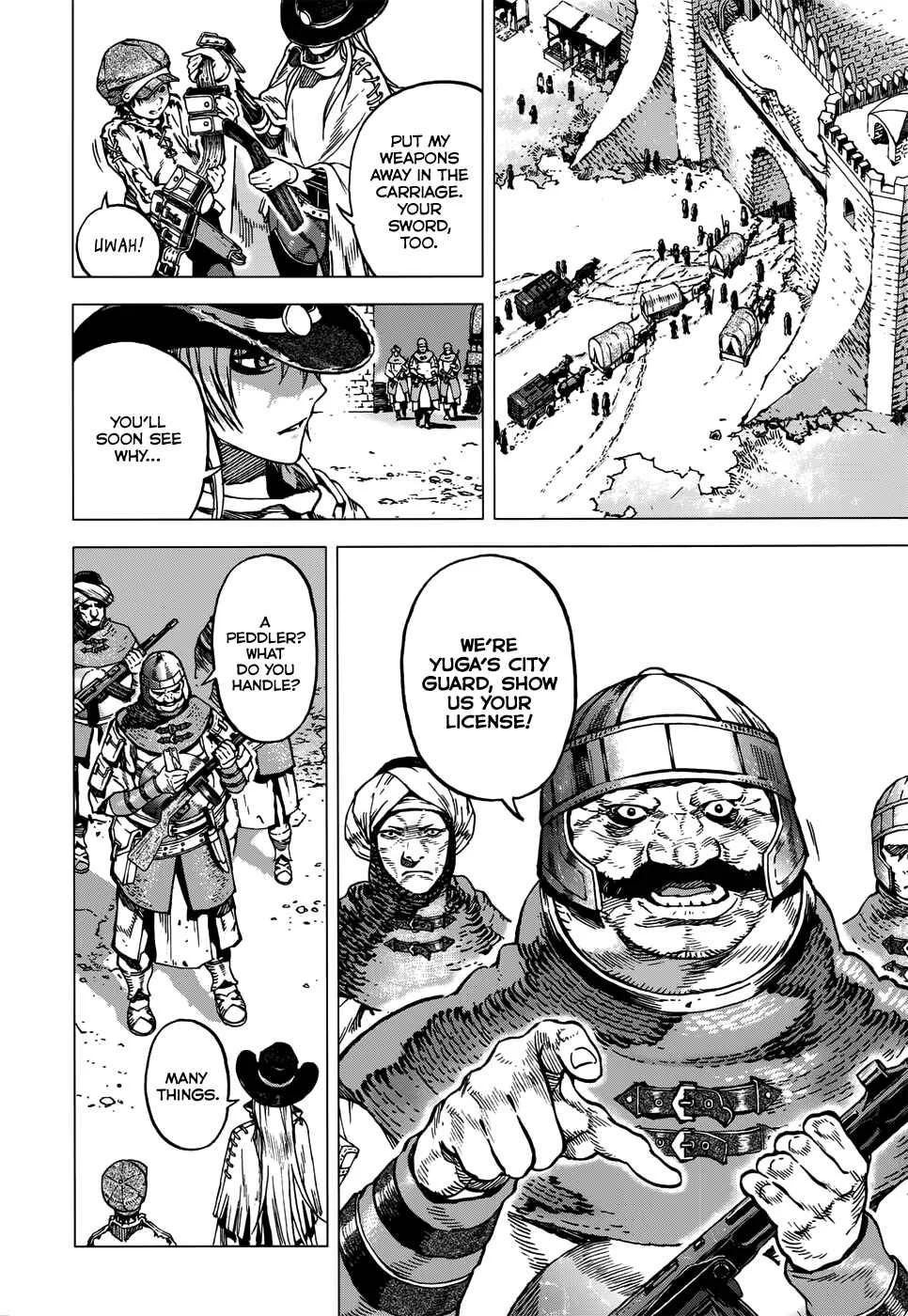 Kiba no Tabishounin ~The Arms Peddler~ Chapter 4: The City of Yuga I - Page 12