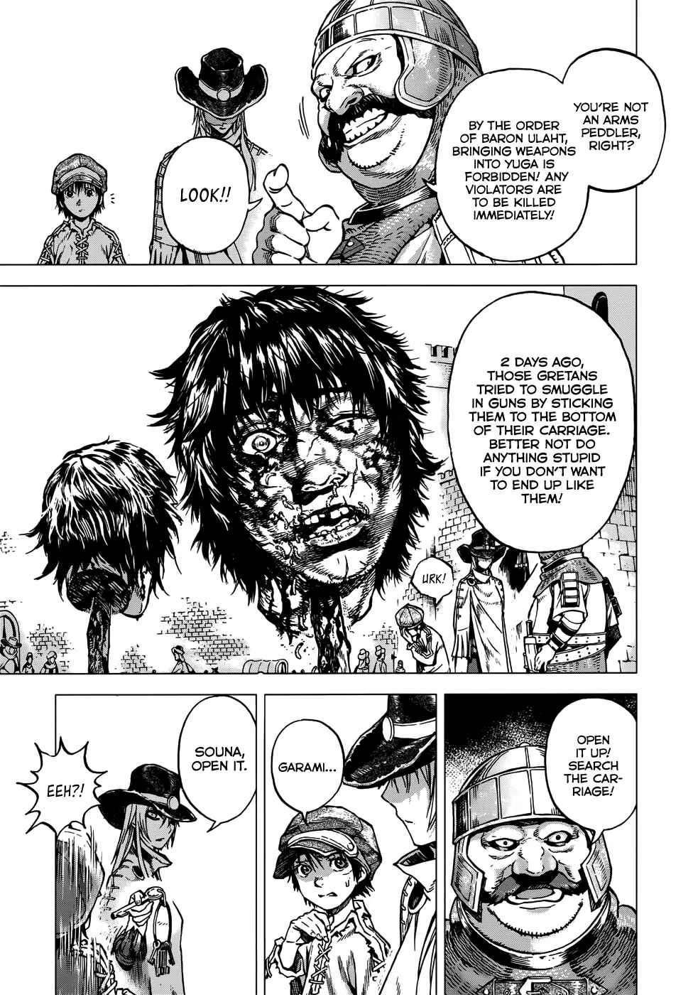 Kiba no Tabishounin ~The Arms Peddler~ Chapter 4: The City of Yuga I - Page 13