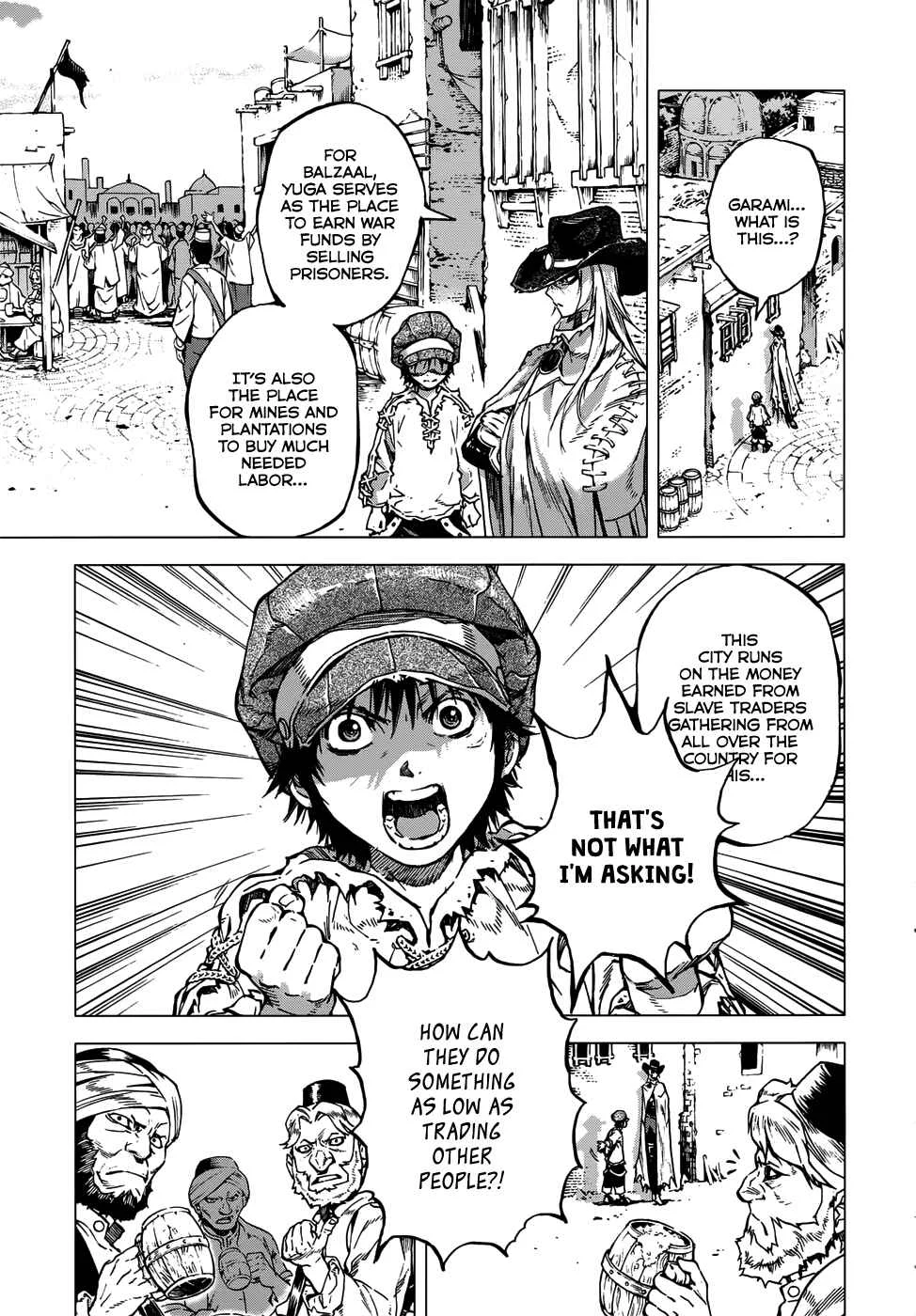 Kiba no Tabishounin ~The Arms Peddler~ Chapter 5: The City of Yuga II - Page 4