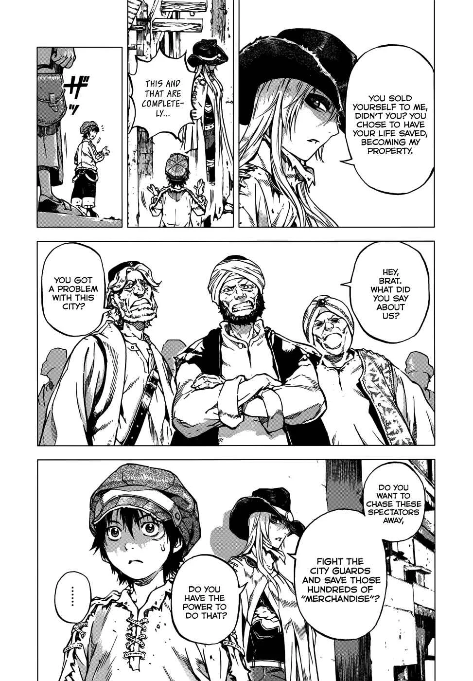 Kiba no Tabishounin ~The Arms Peddler~ Chapter 5: The City of Yuga II - Page 5