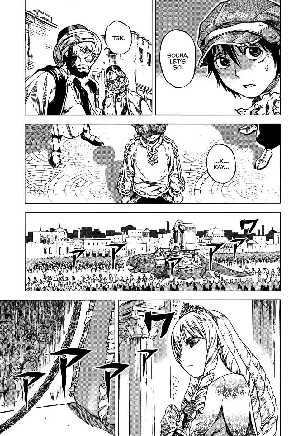 Kiba no Tabishounin ~The Arms Peddler~ Chapter 5: The City of Yuga II - Page 8