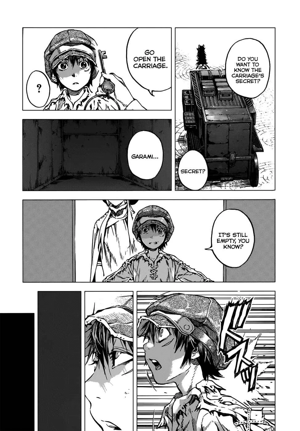 Kiba no Tabishounin ~The Arms Peddler~ Chapter 5: The City of Yuga II - Page 14