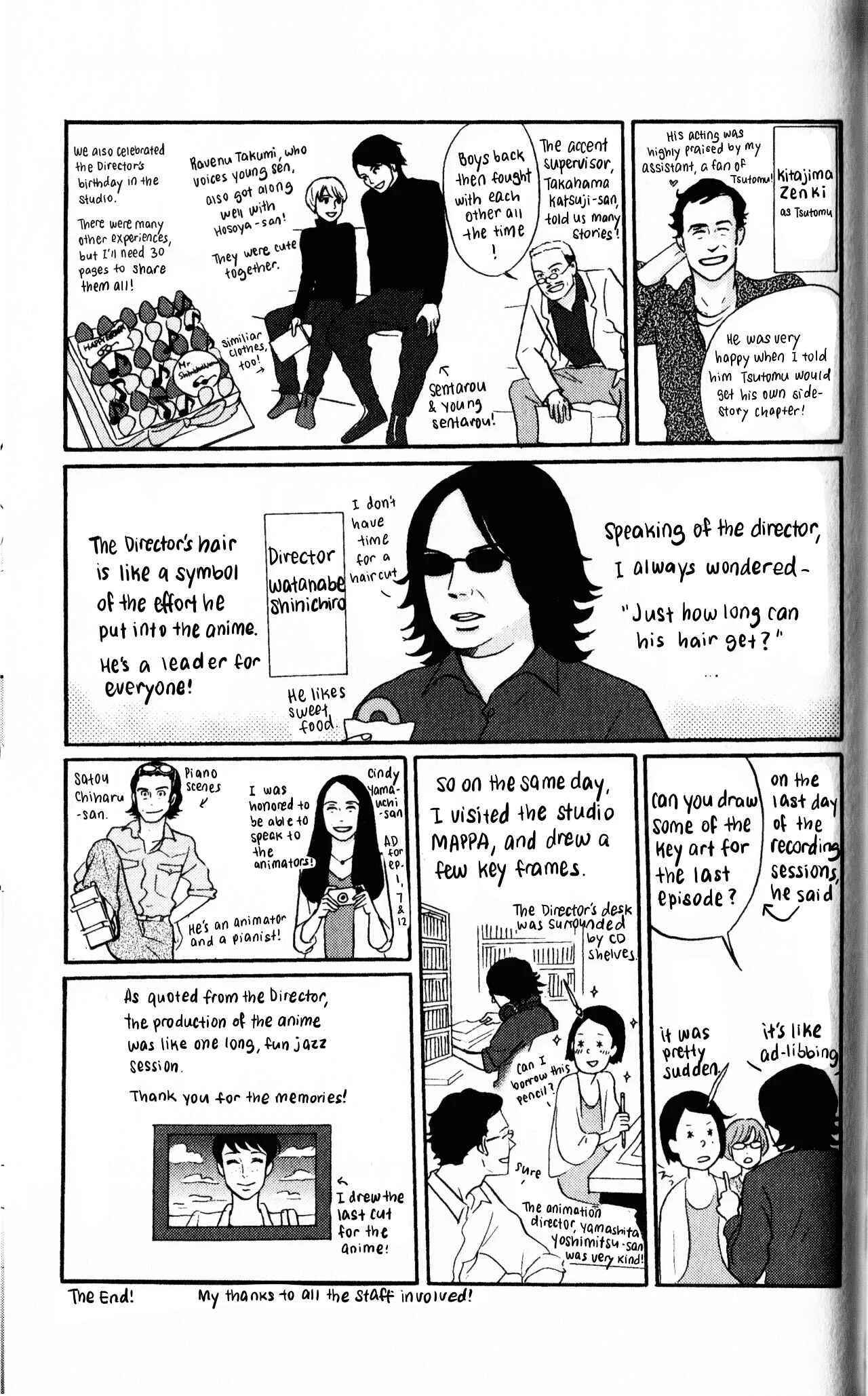 Kids on the Slope Chapter 51: Official Fanbook - Apollon of the Waves - Page 6