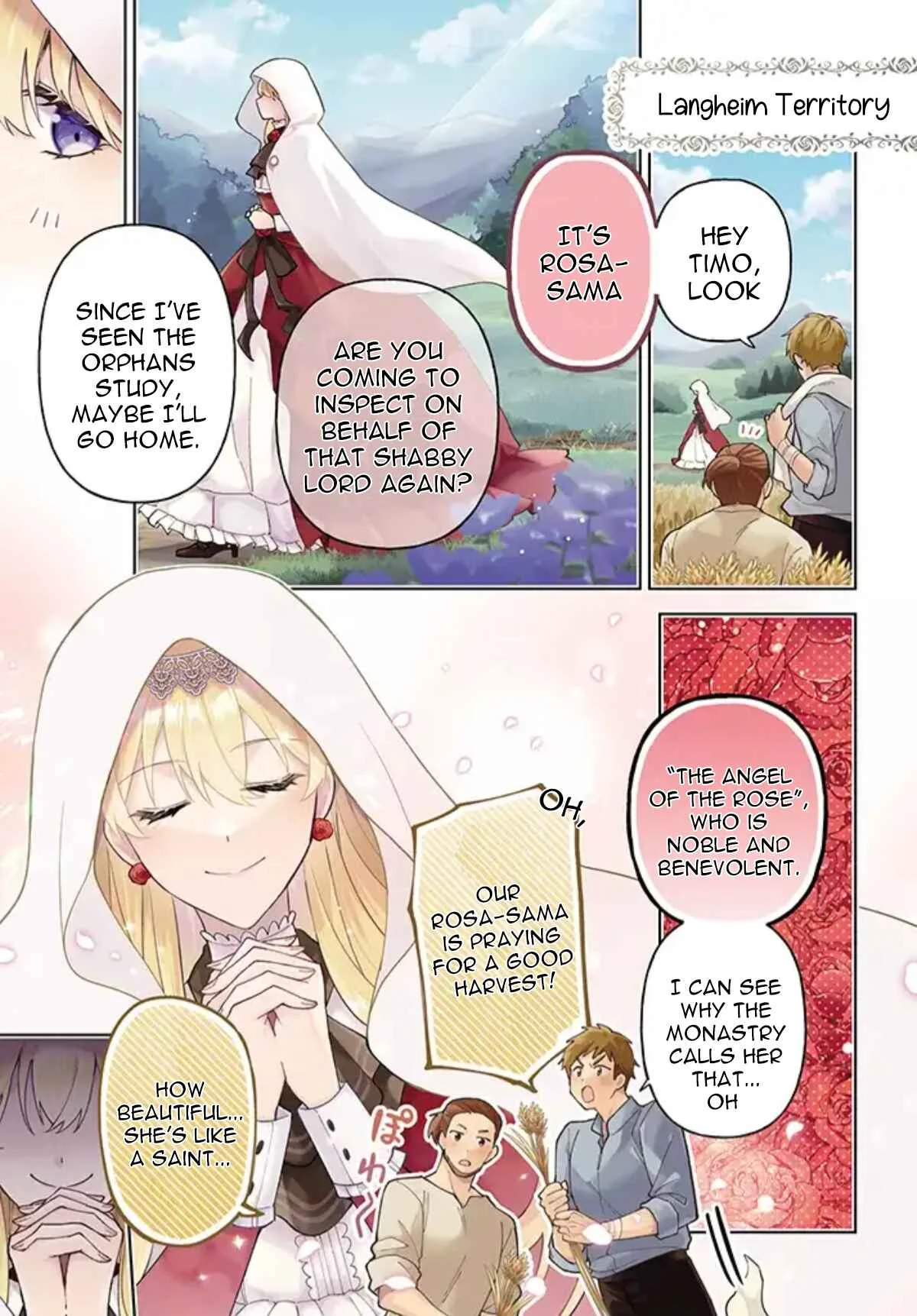 Kifujin Rosa wa Kage kara Ai wo Mimamoritai Chapter 1.1 - Page 1