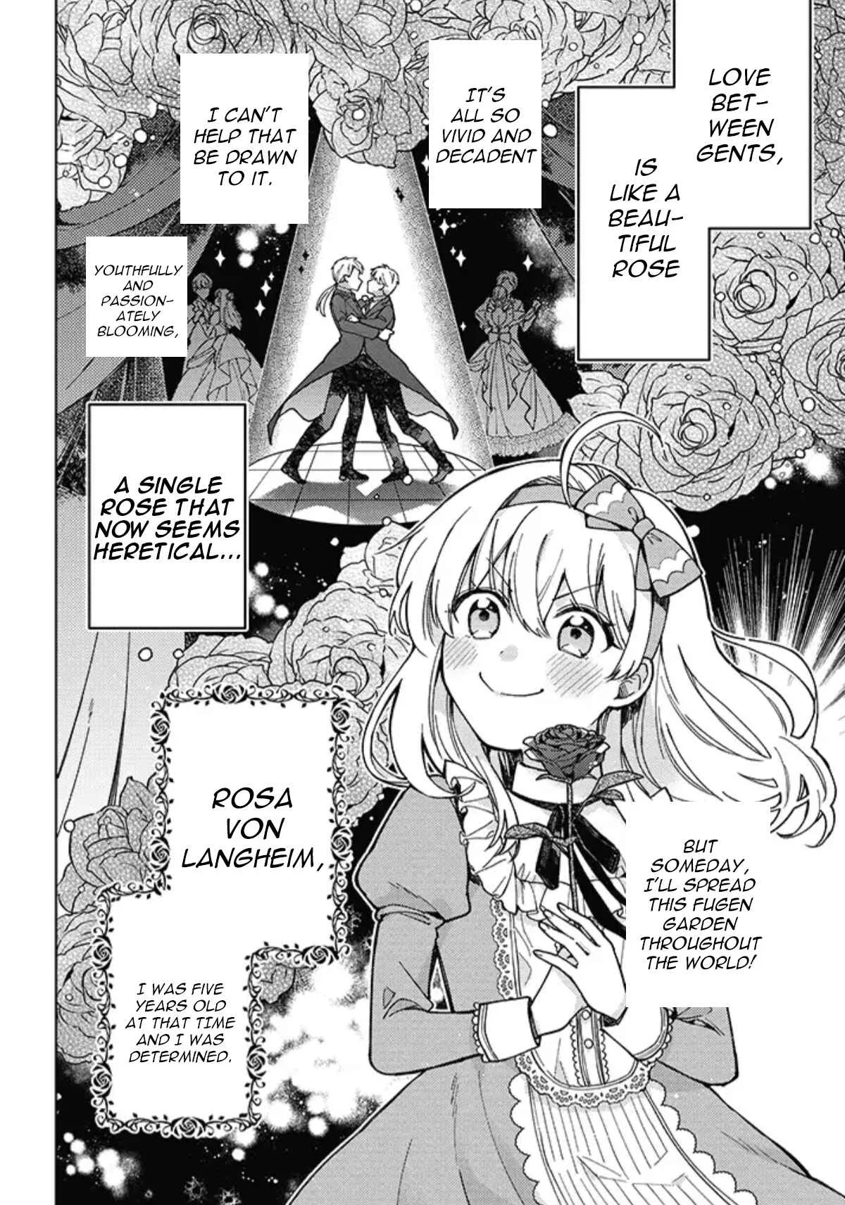 Kifujin Rosa wa Kage kara Ai wo Mimamoritai Chapter 1.1 - Page 5