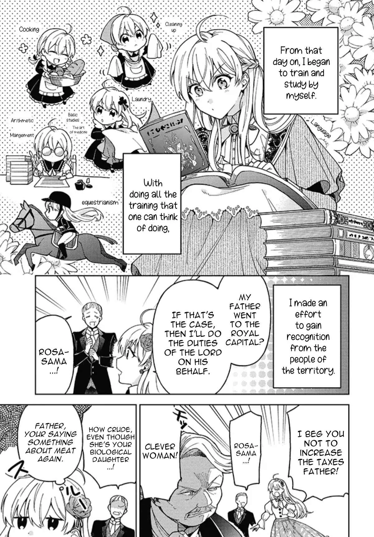 Kifujin Rosa wa Kage kara Ai wo Mimamoritai Chapter 1.1 - Page 10