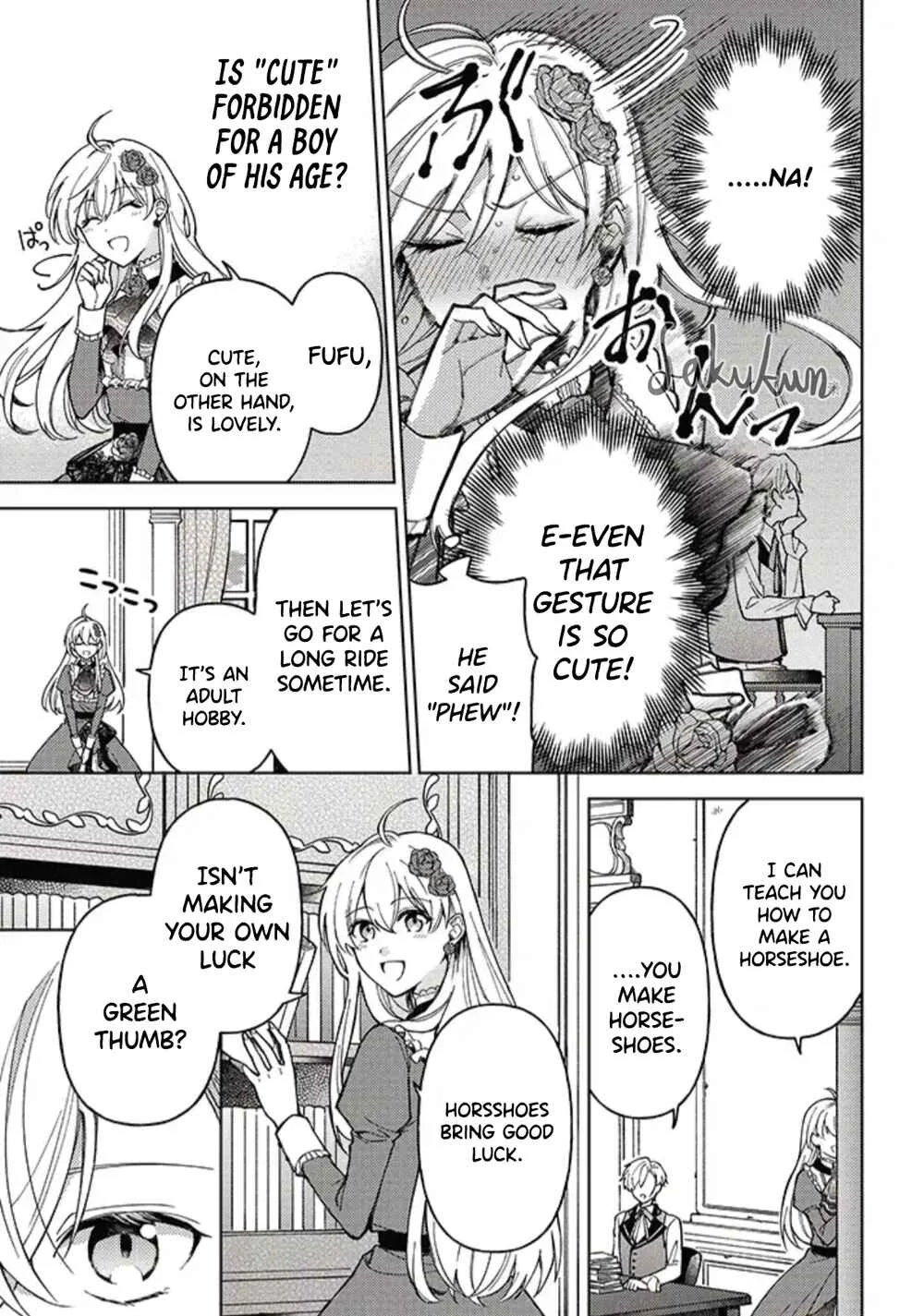 Kifujin Rosa wa Kage kara Ai wo Mimamoritai Chapter 2.1 - Page 9